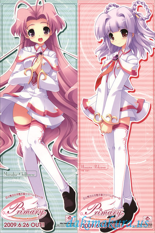 Primary -Magical-Trouble-Scramble-Rikuou Hinana - Mariafia Chiffonese Anime Dakimakura Pillow Cover